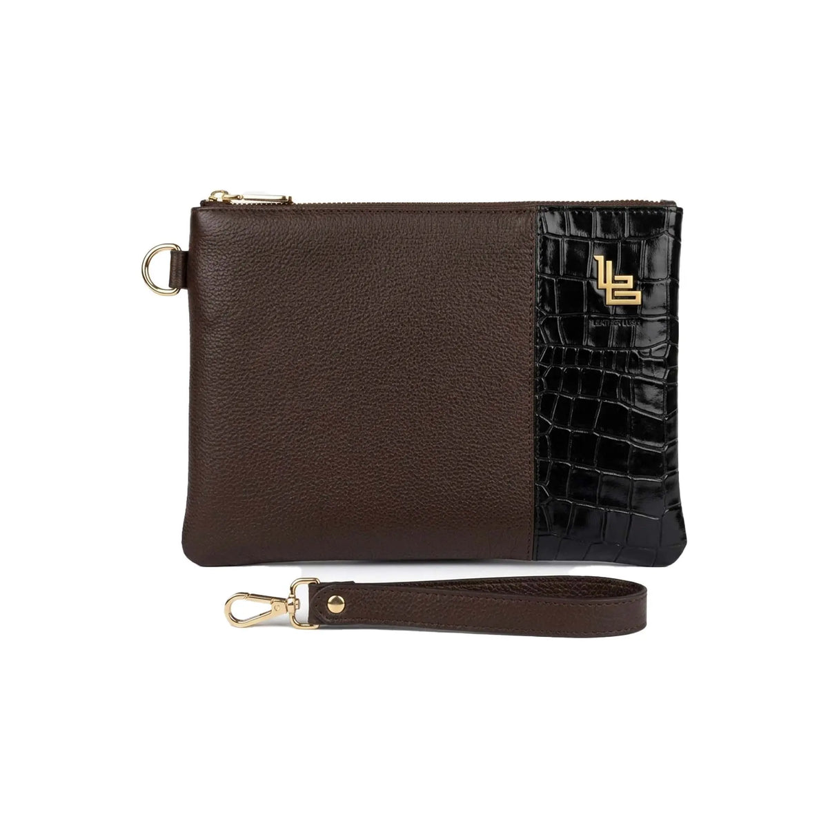 Croc Brown | Cow Leather