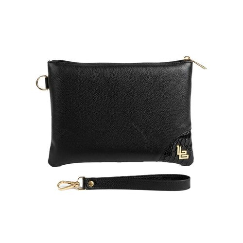 Croc Black | Cow Leather