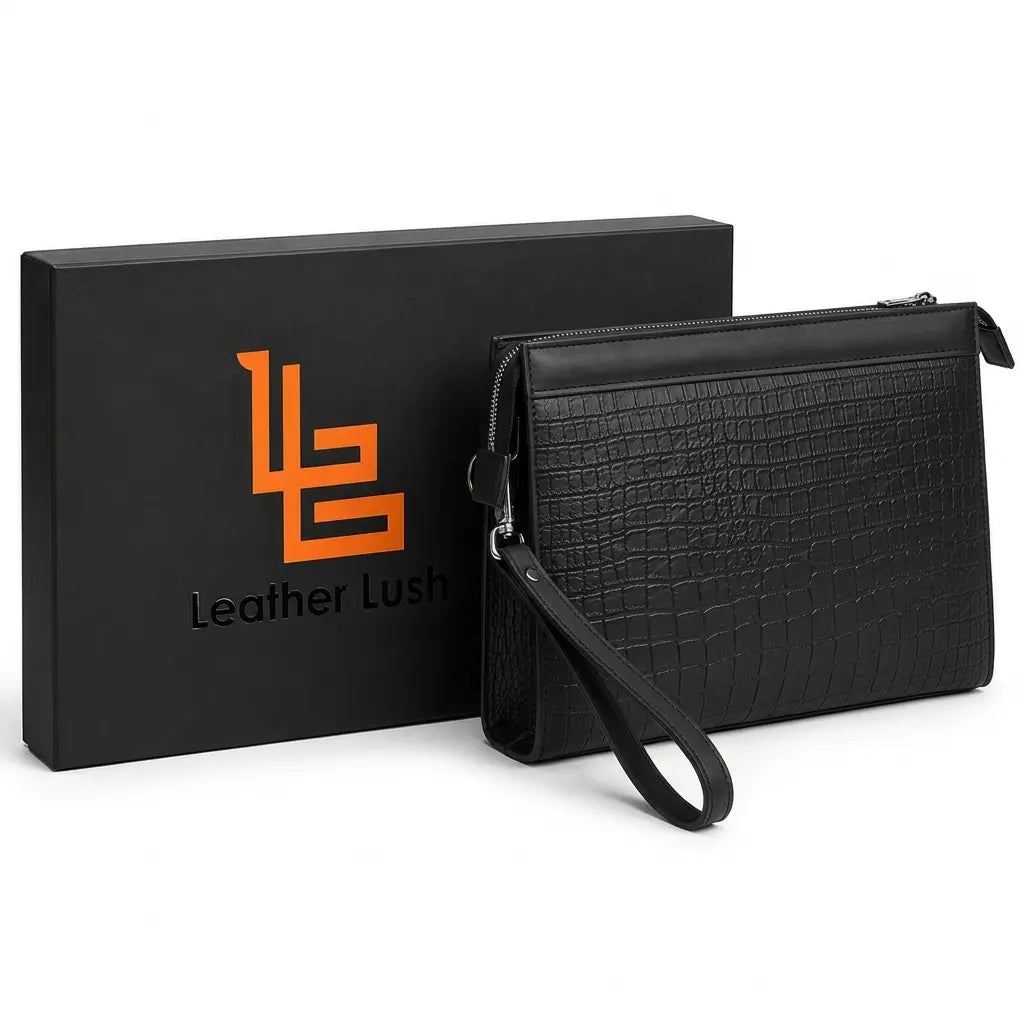 Leather Lush Signature Crocodile
